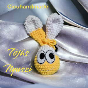 Tojás Nyuszi Horgolt 35cm magas.  - játék & sport - plüssállat & játékfigura - nyuszi - Meska.hu