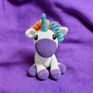 Unicornis 18cm magas ülve  Rendelésre!  - játék & sport - plüssállat & játékfigura - unikornis - Meska.hu