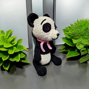 Amigurumi technikával kézzel horgolt Panda Maci  - játék & sport - plüssállat & játékfigura - maci - Meska.hu