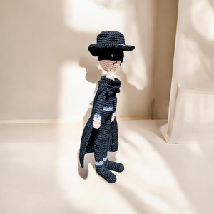 Zorro amigurumi horgolt figura  - játék & sport - plüssállat & játékfigura - ember - Meska.hu