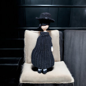 Zorro amigurumi horgolt figura  - játék & sport - plüssállat & játékfigura - ember - Meska.hu