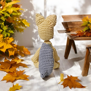 Amigurumi technikával horgolt Yorkshire terrier hasonmás kutya  - játék & sport - plüssállat & játékfigura - kutya - Meska.hu