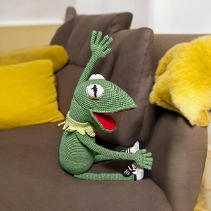 Muppet show Breki a béka Kermit - játék & sport - plüssállat & játékfigura - béka - Meska.hu