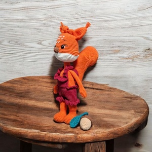 Amigurumi horgolt Mókus  - játék & sport - plüssállat & játékfigura - más figura - Meska.hu