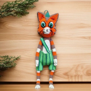 Findusz macska Amigurumi horgolt  - Meska.hu