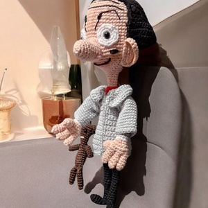 Mr.Bean mese és Teddy macija figura  - játék & sport - plüssállat & játékfigura - ember - Meska.hu