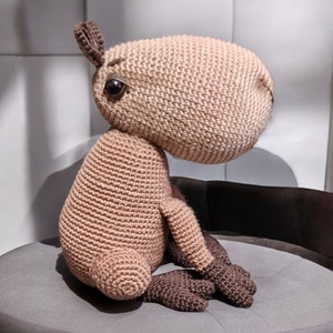 Amigurumi horgolt kapibara/vizidisznó/ - játék & sport - plüssállat & játékfigura - más figura - Meska.hu