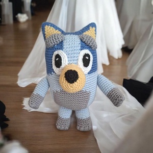 Horgolt Bluey  - Meska.hu