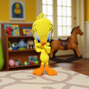 Csőrike Amigurumi technikával horgolt  - játék & sport - plüssállat & játékfigura - plüss mesefigurák - Meska.hu