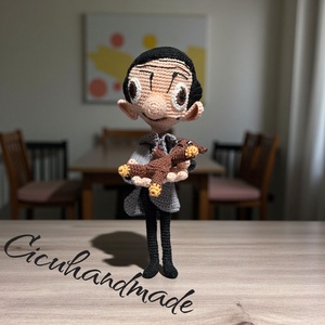 Mr.Bean mese és Teddy macija figura  - játék & sport - plüssállat & játékfigura - ember - Meska.hu Mr.Bean mese és Teddy macija figura  - játék & sport - plüssállat & játékfigura - ember - Meska.hu