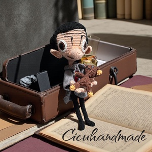 Mr.Bean mese és Teddy macija figura  - játék & sport - plüssállat & játékfigura - ember - Meska.hu Mr.Bean mese és Teddy macija figura  - játék & sport - plüssállat & játékfigura - ember - Meska.hu