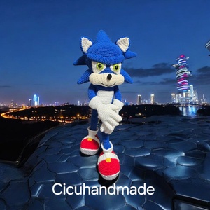 Sonic a villámgyors sündisznó  - Meska.hu