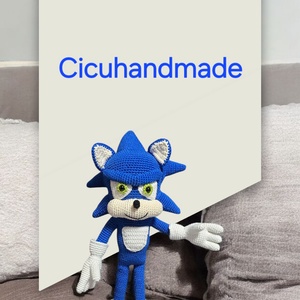 Sonic a villámgyors sündisznó  - játék & sport - plüssállat & játékfigura - plüss mesefigurák - Meska.hu Sonic a villámgyors sündisznó  - játék & sport - plüssállat & játékfigura - plüss mesefigurák - Meska.hu