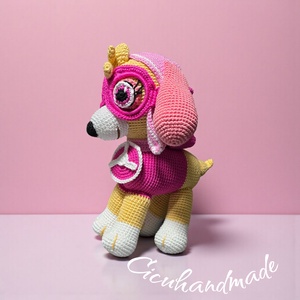 Mancs Őrjáratból Sky kutya Rendelésre  - játék & sport - plüssállat & játékfigura - kutya - Meska.hu