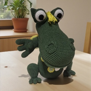 Horgolt Sárkány  - Meska.hu