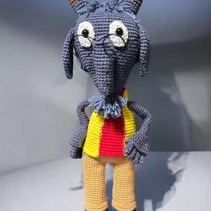 Kecske horgolt - játék & sport - plüssállat & játékfigura - plüss mesefigurák - Meska.hu