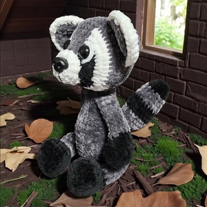 Horgolt Mosómedve - Meska.hu