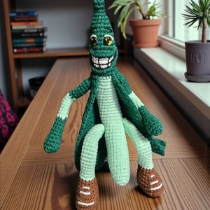 Amigurumi horgolt Uborka  - Meska.hu