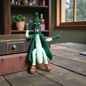 Amigurumi horgolt Uborka  - játék & sport - gyerekkonyha - játék gyümölcsök és zöldségek - Meska.hu