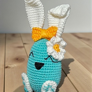 Horgolt amigurumi tojás Nyuszi  - otthon & életmód - dekoráció - húsvéti asztaldíszek - Meska.hu