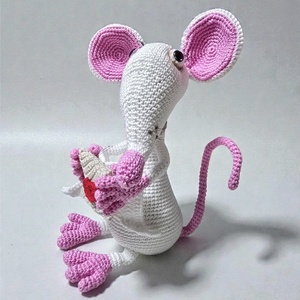 Amigurumi horgolt Patkány  - Meska.hu