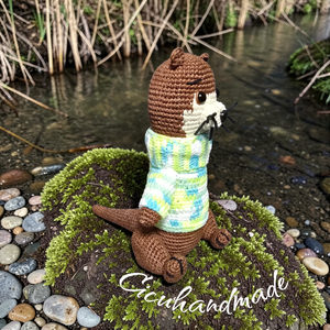 Amigurumi horgolt Hód  - játék & sport - plüssállat & játékfigura - más figura - Meska.hu