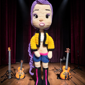 K Pop Rumi Danger Hunter Amigurumi horgolt Hasonmás figura  - Meska.hu