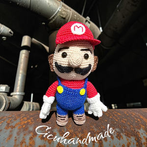 Super Mario horgolt  - Meska.hu