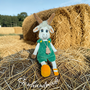 Amigurumi horgolt Kecske  - Meska.hu