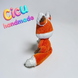 Amigurumi horgolt Róka Plüss  - játék & sport - plüssállat & játékfigura - róka - Meska.hu
