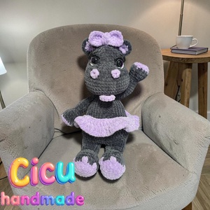 Amigurumi horgolt Viziló  - játék & sport - plüssállat & játékfigura - más figura - Meska.hu