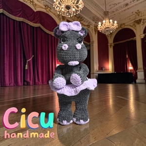 Amigurumi horgolt Viziló  - játék & sport - plüssállat & játékfigura - más figura - Meska.hu