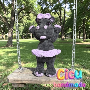 Amigurumi horgolt Viziló  - játék & sport - plüssállat & játékfigura - más figura - Meska.hu