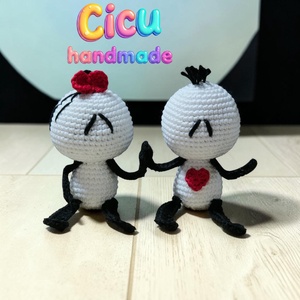Bigli és Migli Amigurumi horgolt  - játék & sport - plüssállat & játékfigura - más figura - Meska.hu