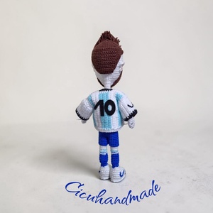 Lionel Messi horgolt hasonmás figura - játék & sport - plüssállat & játékfigura - ember - Meska.hu