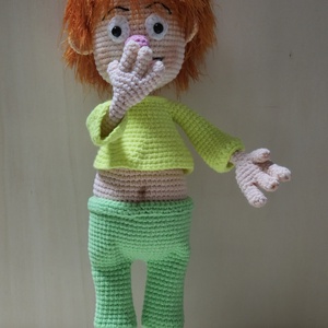 Amigurumi horgolt Pumukli  - Meska.hu