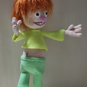 Amigurumi horgolt Pumukli  - játék & sport - plüssállat & játékfigura - más figura - Meska.hu