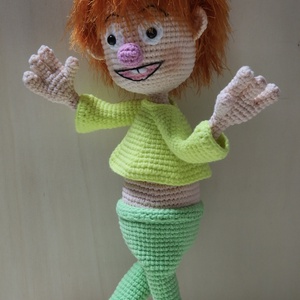 Amigurumi horgolt Pumukli  - játék & sport - plüssállat & játékfigura - más figura - Meska.hu