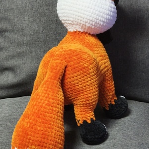 Amigurumi horgolt Róka  - játék & sport - plüssállat & játékfigura - róka - Meska.hu