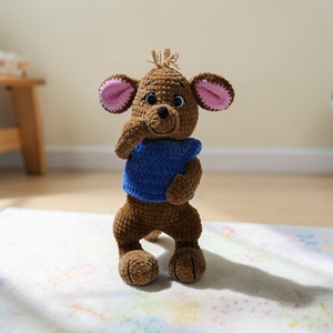 Horgolt Amigurumi zsebibaba  - Meska.hu