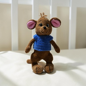 Horgolt Amigurumi zsebibaba  - játék & sport - plüssállat & játékfigura - plüss mesefigurák - Meska.hu