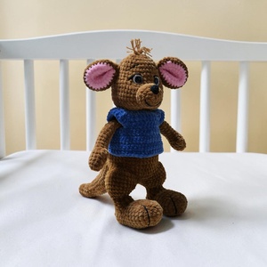 Horgolt Amigurumi zsebibaba  - játék & sport - plüssállat & játékfigura - plüss mesefigurák - Meska.hu