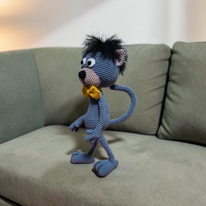 Horgolt Amigurumi Mirr-Murr  - játék & sport - plüssállat & játékfigura - plüss mesefigurák - Meska.hu