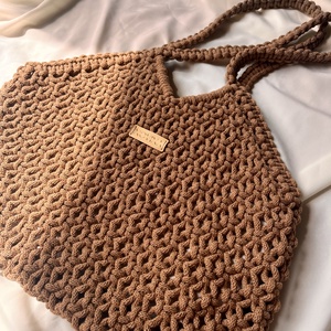 Karamell Novina - táska & tok - bevásárlás & shopper táska - shopper, textiltáska, szatyor - Meska.hu