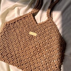 Karamell Novina - táska & tok - bevásárlás & shopper táska - shopper, textiltáska, szatyor - Meska.hu