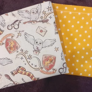 Textilzsebkendő 2 db-os Harry Potter mintával - ruha & divat - sál, sapka, kendő - kendő - Meska.hu