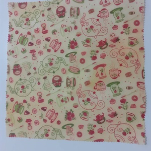 Méhviaszos kendő 30x30 cm - Meska.hu