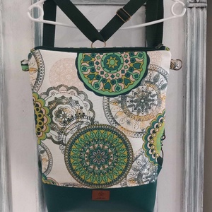 Mandala mintás 2in1 hátizsák - táska & tok - variálható táska - Meska.hu