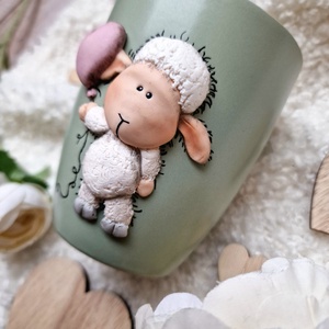 Szívpajtik Kollekció - Bárányos bögre - otthon & életmód - konyhafelszerelés, tálalás - tálalás - bögre & csésze - Meska.hu