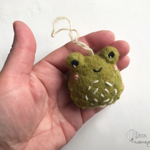 Nemezelt béka figura - játék & sport - plüssállat & játékfigura - béka - Meska.hu